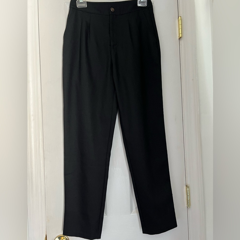 Women’s black trouser pants